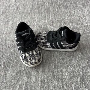Adidas Kids Monochrome Patterned Sneakers